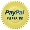 We are PayPal Verified!